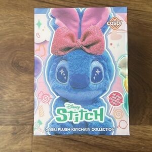 Disney Stitch Plush Keychain doll - Blue
